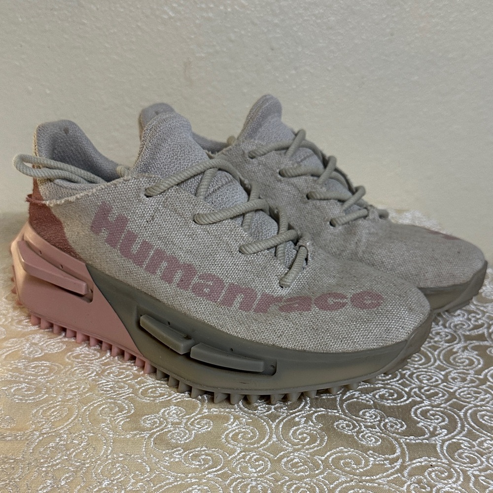 Women's Gray and Pink Sneakers adidas